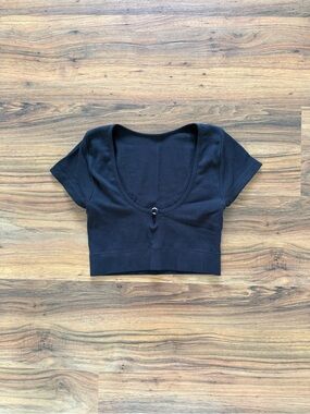 Black aerie Crop Top